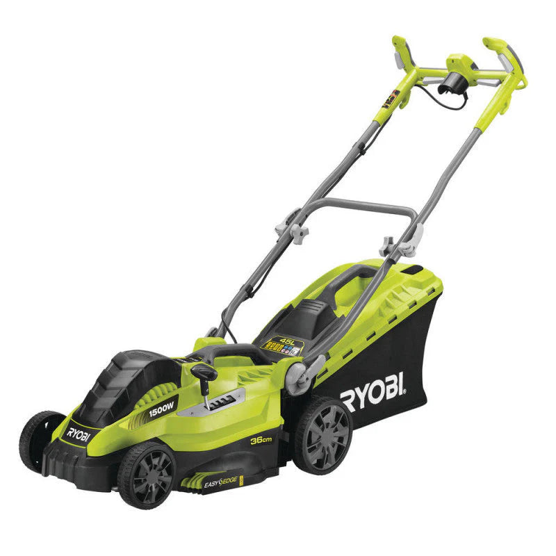 Tondeuse 1500 W RYOBI RLM15E36H - Ø coupe 36 cm - ramassage et mulching - double poignée Vertebrae™