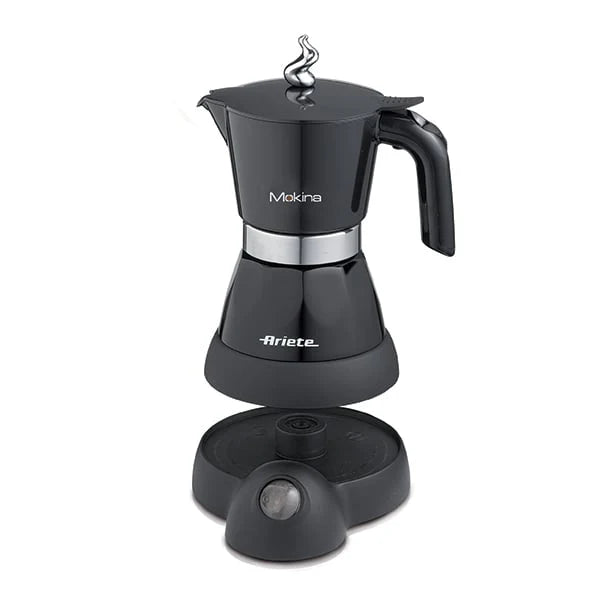 Cafetière italienne électrique Moka 400 W noire Ariete