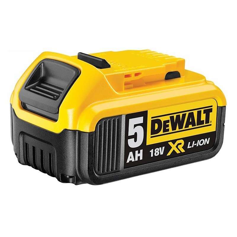 Coupe-bordure repliable 18V DEWALT DCMST561P1-QW avec un chargeur et une batterie 5,0 Ah