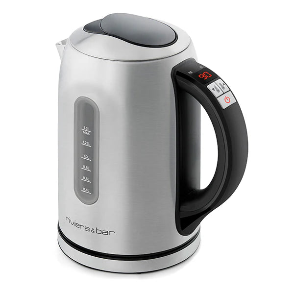 Bouilloire électrique à température réglable Louna 1,5L 2200W Riviera et bar