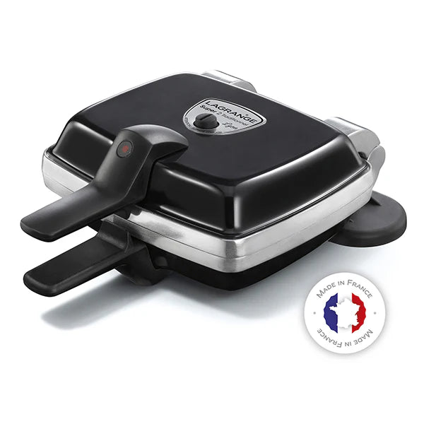 Gaufrier électrique Super 2 Traditionnel noir 1000 W Lagrange