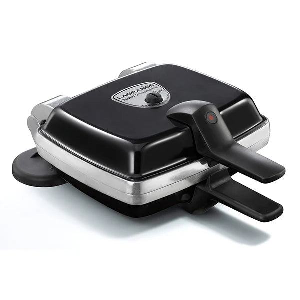 Gaufrier électrique Super 2 Traditionnel noir 1000 W Lagrange