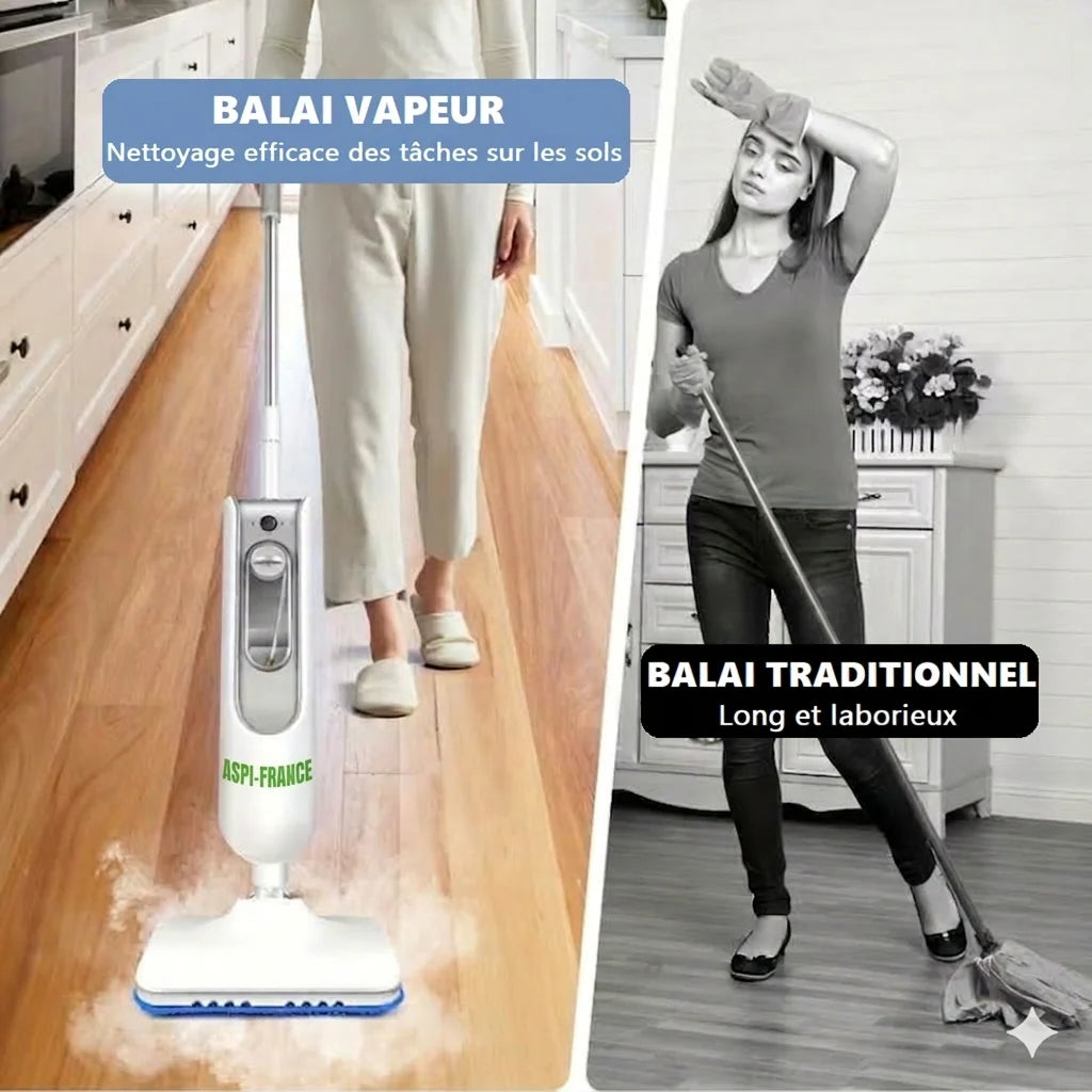 Balai Vapeur Électrique 1500W PRO - CD-260