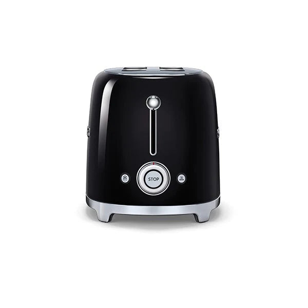 Grille-pain 4 tranches noir 1500 W TSF02BLEU Smeg