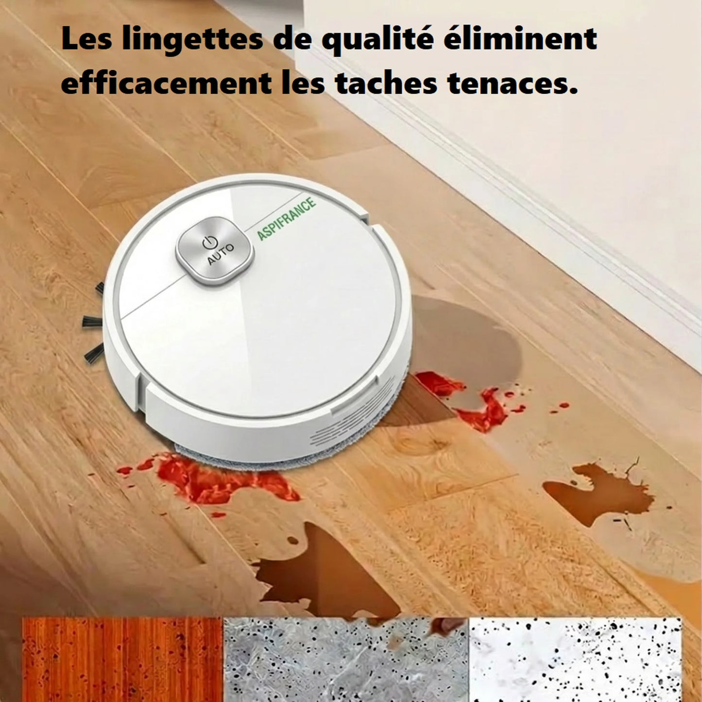 Mini Robot Aspirateur - ED-27 -  20cm