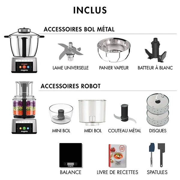 Robot Cook Expert Chrome Mat 18900 Magimix