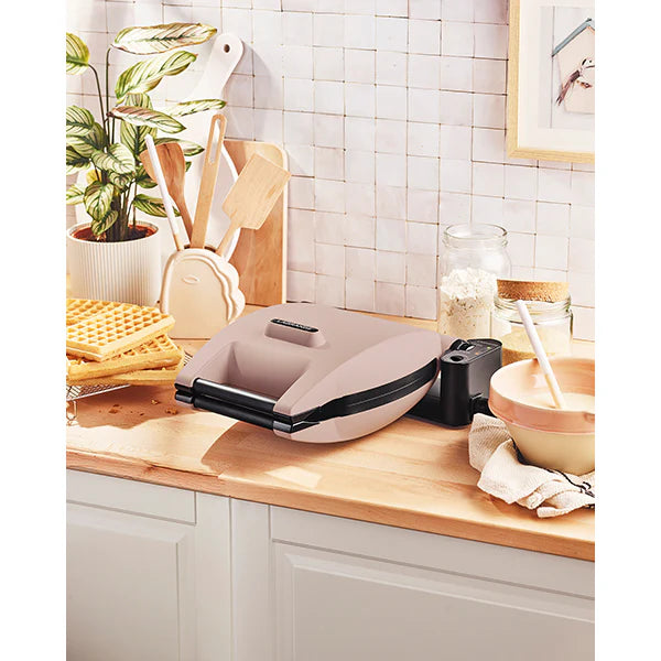 Gaufrier électrique 2 plaques Premium Gaufres® gris minéral 1200 W Lagrange
