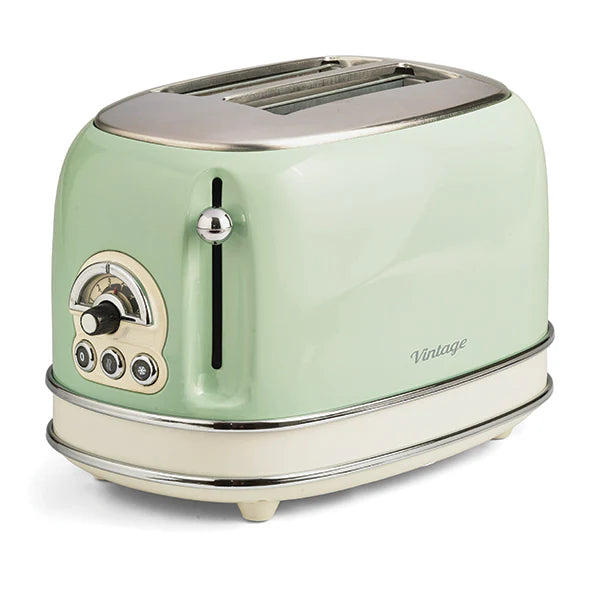 Grille pain 2 fentes Vintage Verde 810 W Ariete 155 Ariete