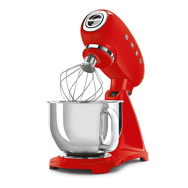 Robot pâtissier 4,8 L 800 W SMF03RDEU rouge Smeg