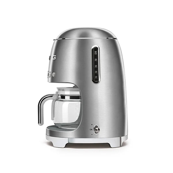 Machine à café Filtre chrome 1050 W DCF02SSEU Smeg