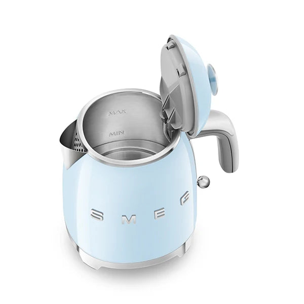Mini bouilloire 0,8 L 1400 W KLF05PBEU bleu azur Smeg