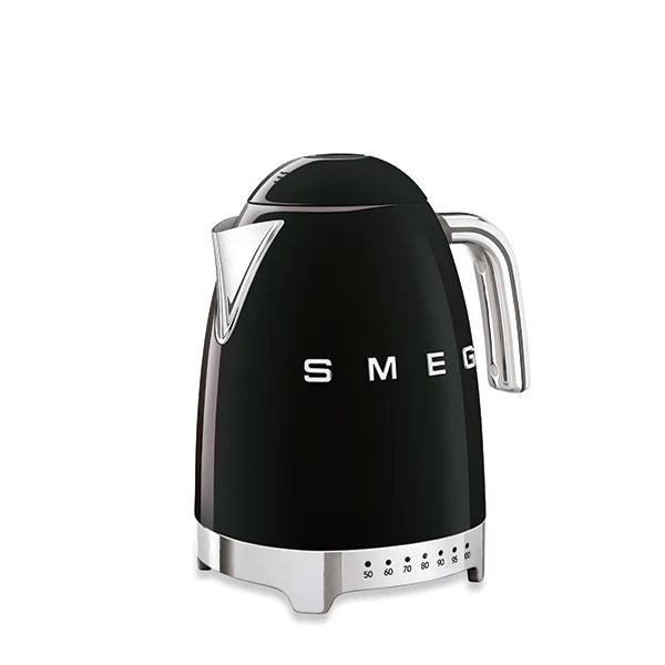 Bouilloire noir 1,7 L 2400 W KLF04BLEU Smeg