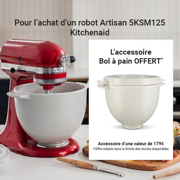 Robot pâtissier multifonction Artisan Rouge Empire 300 W 5KSM125EER Kitchenaid
