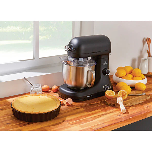 Lot robot pâtissier 5 L avec balance intégrée et kit hachoir à viande Mathon
