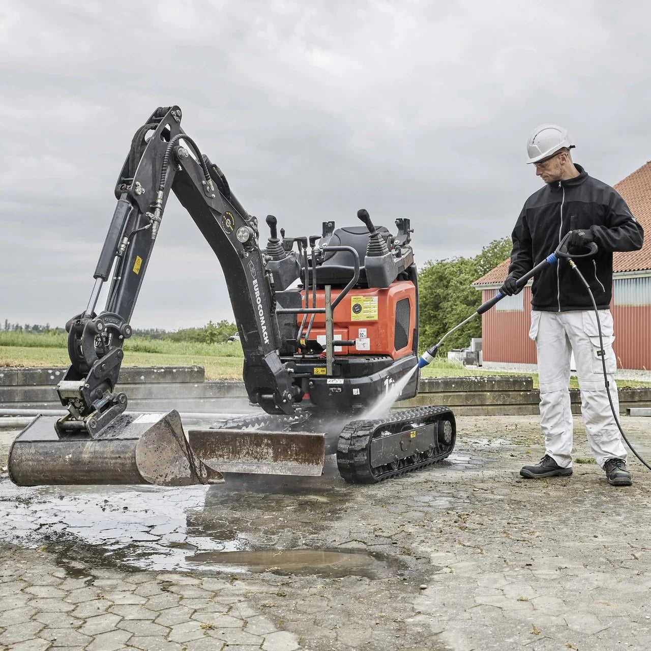 Nettoyeur haute pression mobile eau froide compact MC 4M-160/620 XT EU - NILFISK PRO - 107146403