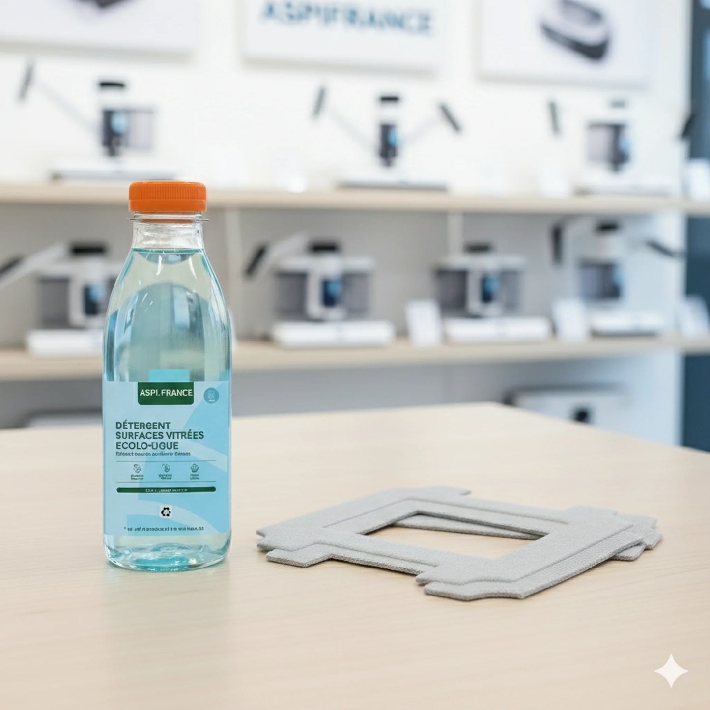 Pack Entretien DRE-600 - Fibres & Détergent pour Robot Lave-Vitre
