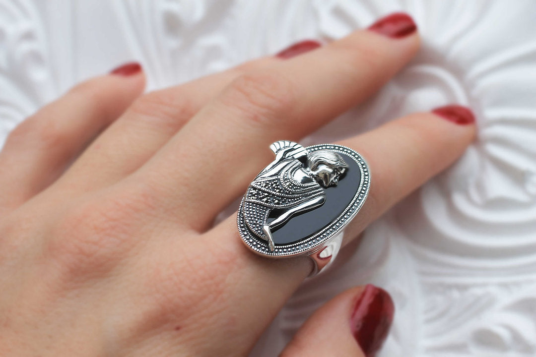 Bague Jazz Onyx