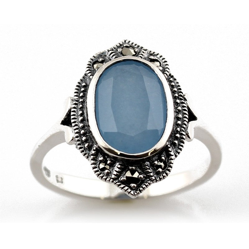 Bague Lea Jade Bleu