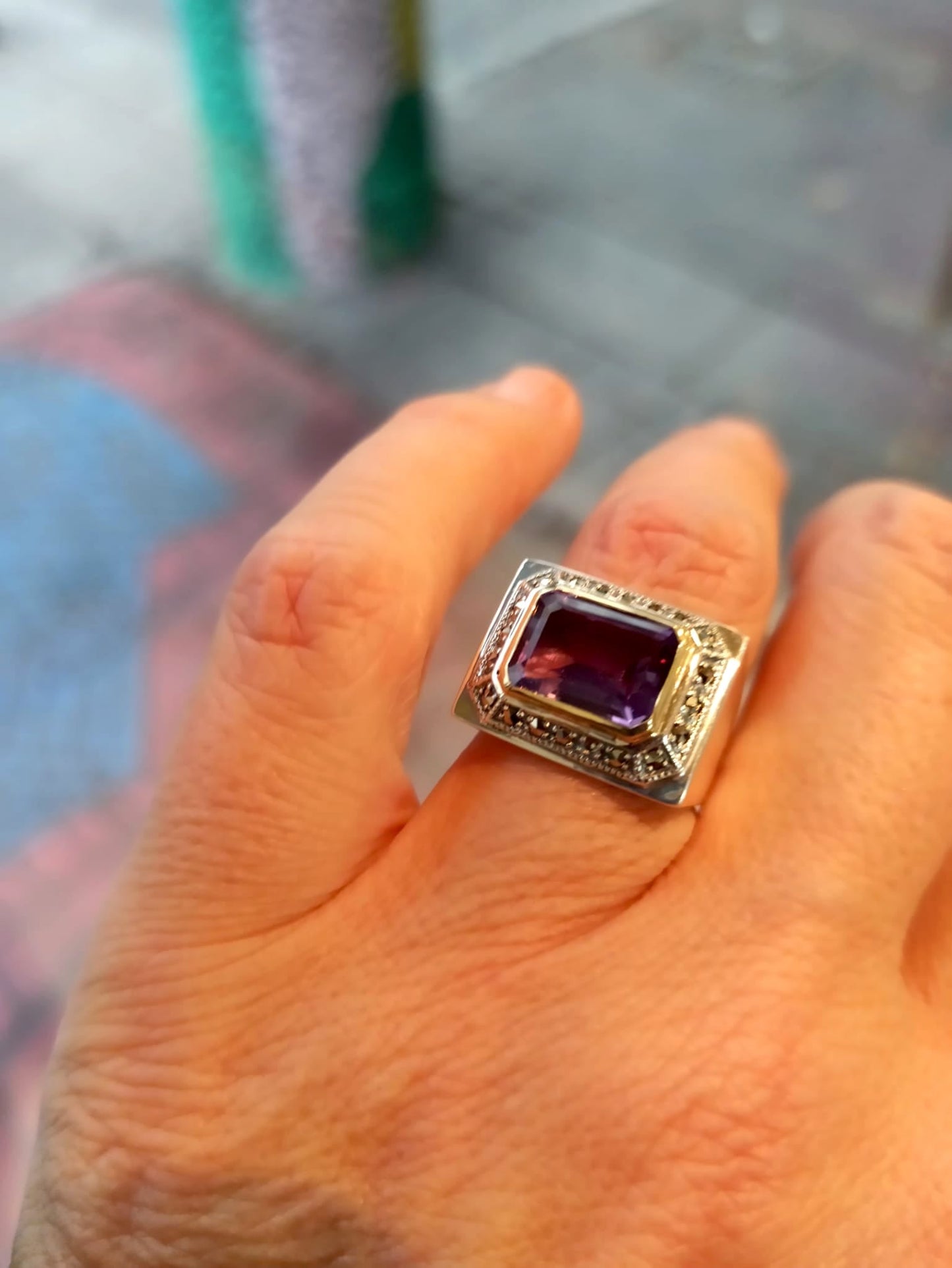 Bague Diana Améthyste