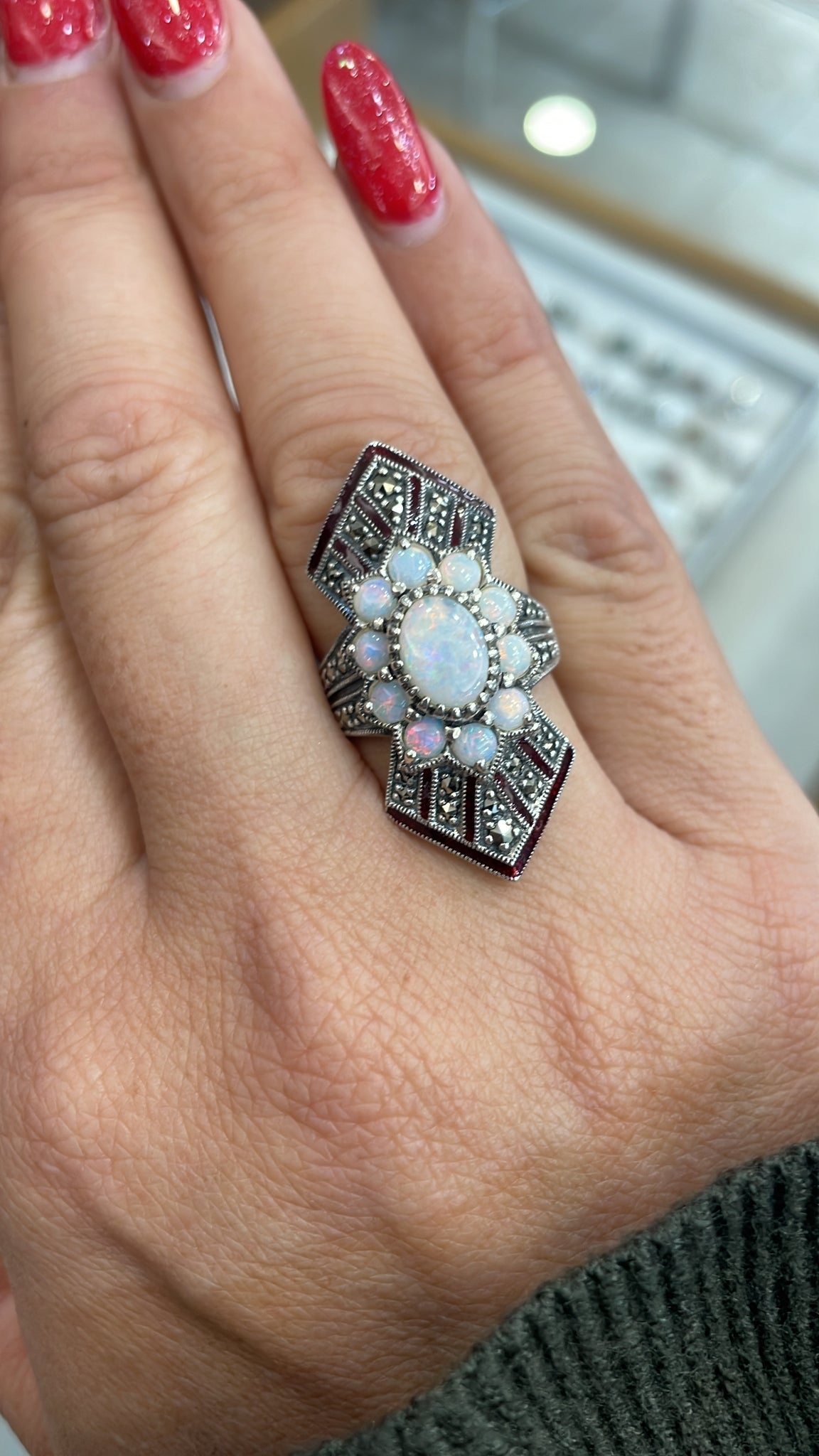Bague Sybille Opale