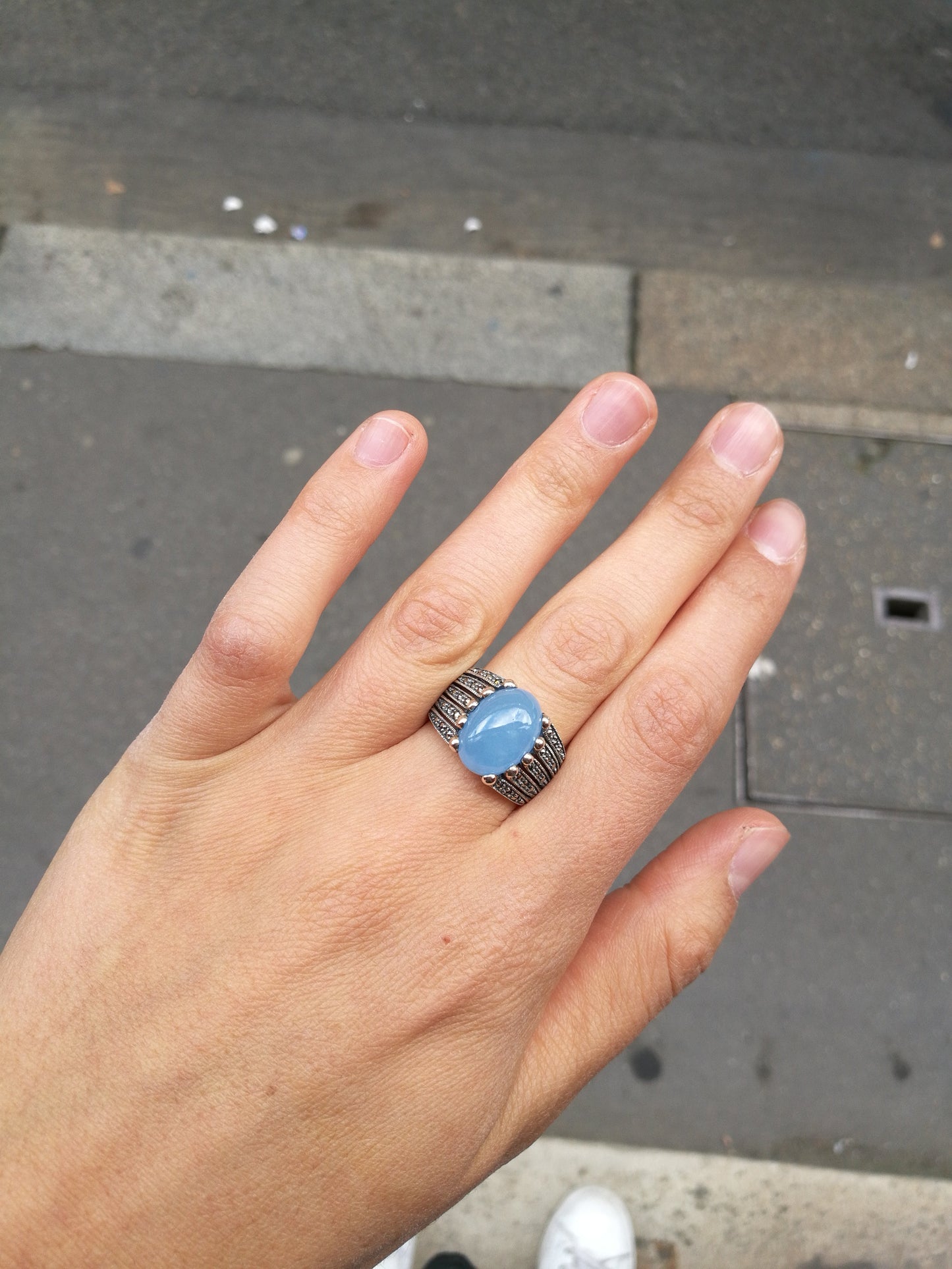 Bague Chloé Calcédoine