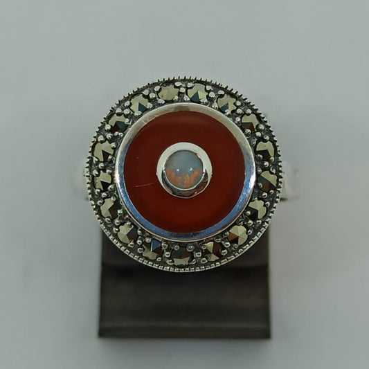 Bague Cynthia Cornaline