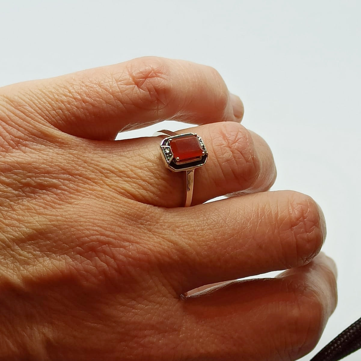 Bague Ninon Cornaline