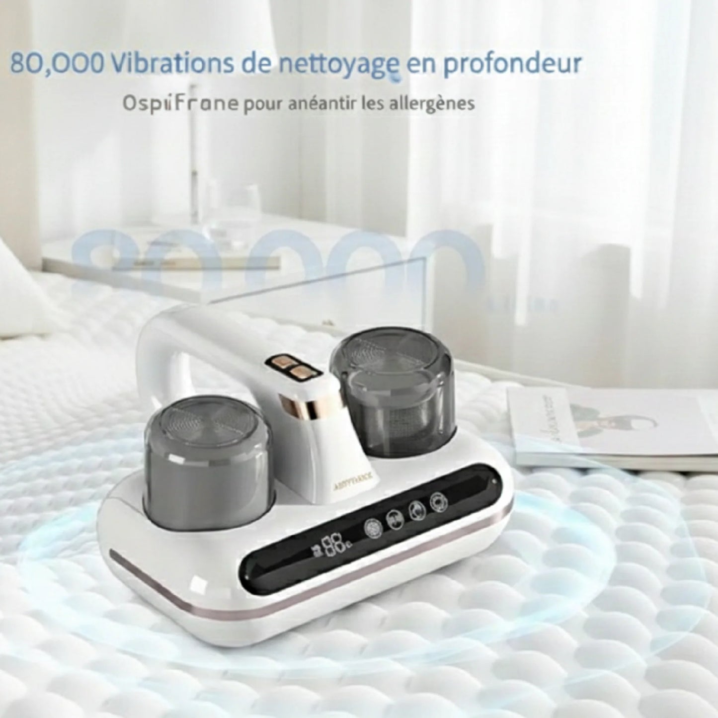 Aspirateur Matelas EXPERT LG15 - Stérilisation UV - Anti-Acariens