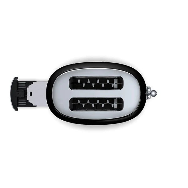 Toaster 2 fentes noir 950 W TSF01BLEU Smeg