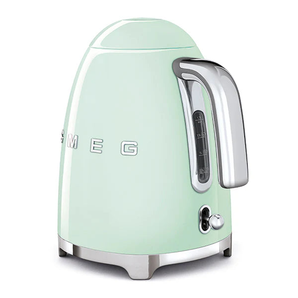 Bouilloire vert d’eau 1,7 L 2400 W KLF03PGEU Smeg