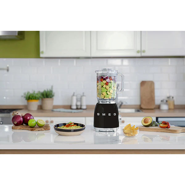 Blender 1,5 L 800 W BLF03BLEU noir Smeg