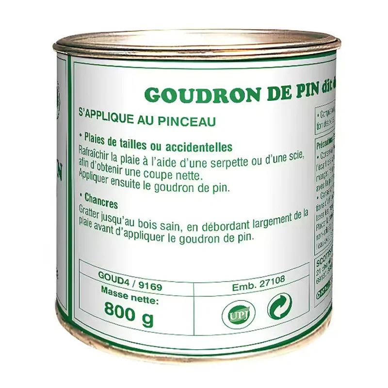 Goudron de Pin - PELTON - GOUD4 - 800 g - Cicatrise les plaies des arbres et arbustes - Prêt à l'emploi