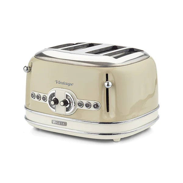 Grille pain 4 fentes Vintage 156 1 1630 W Beige' Ariete