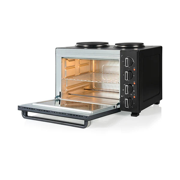 Four à convection avec 2 plaques chauffantes 35 L 3200 W Tristar