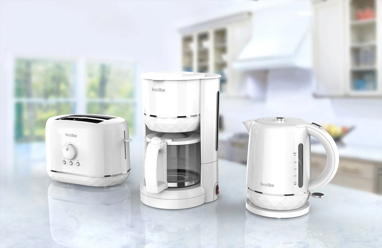 Cafetière filtre Diamant 1,25 L 980 W Terraillon