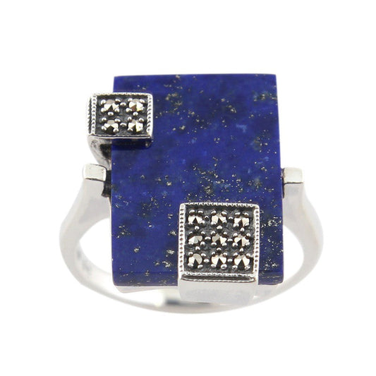 Bague Mireille - Lapis Lazuli