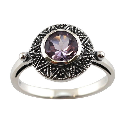 Bague Aline améthyste