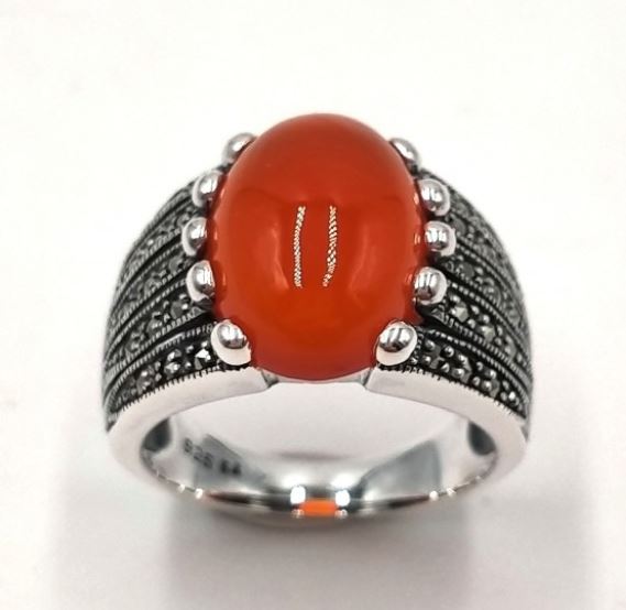 Bague Chloé Cornaline