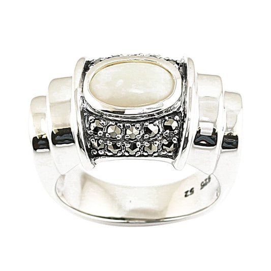 Bague Lilas Opale