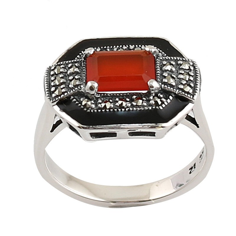 Bague Anna Cornaline