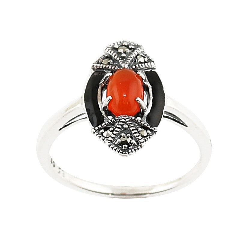 Bague Lucie Cornaline