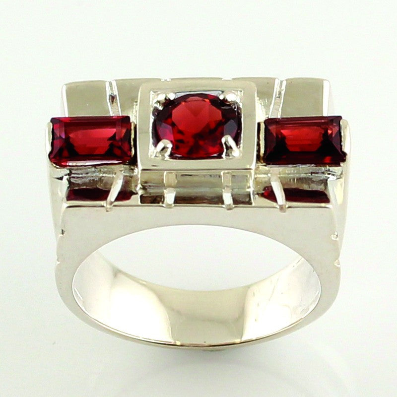 Bague Victoria Grenat