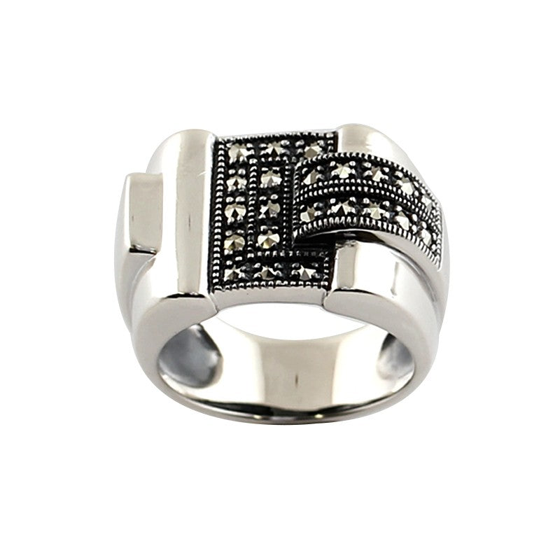 Bague Francine Marcassites