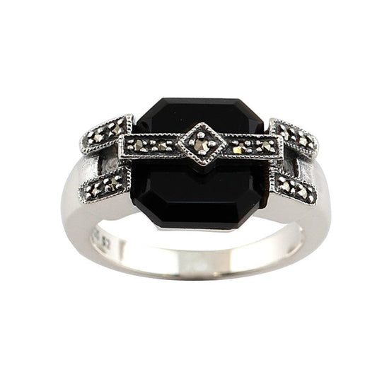 Bague Elise Onyx