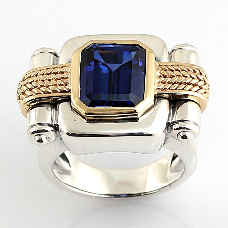 Bague Sixtine Saphir (imitation)