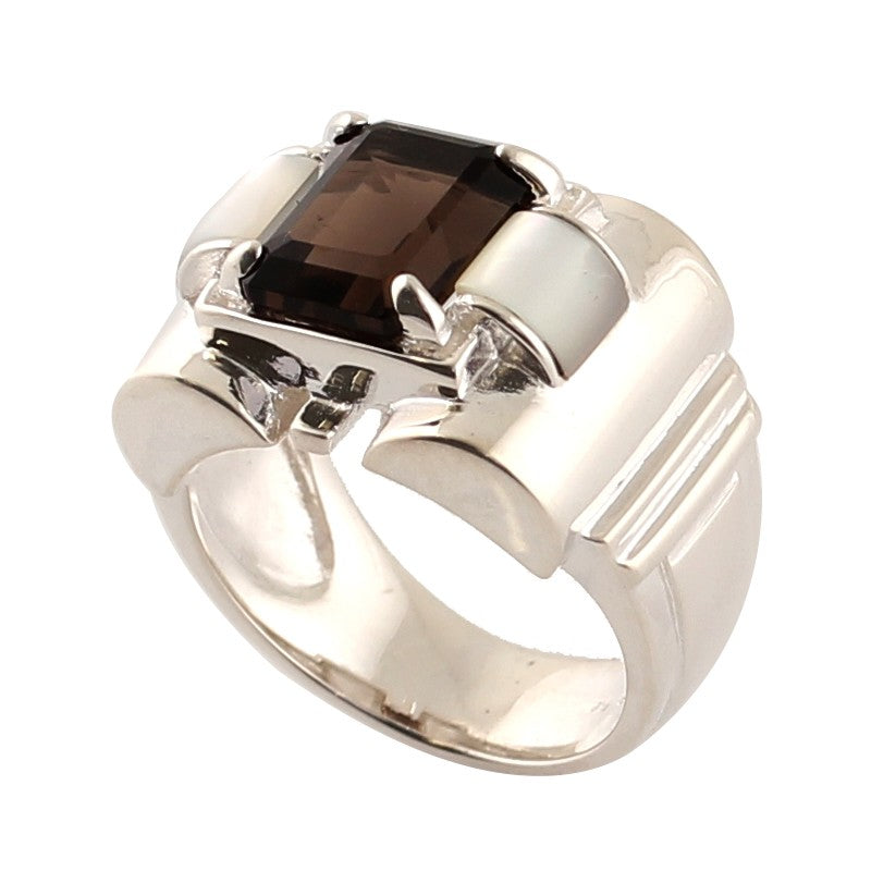 Bague Deborah Quartz Fumé