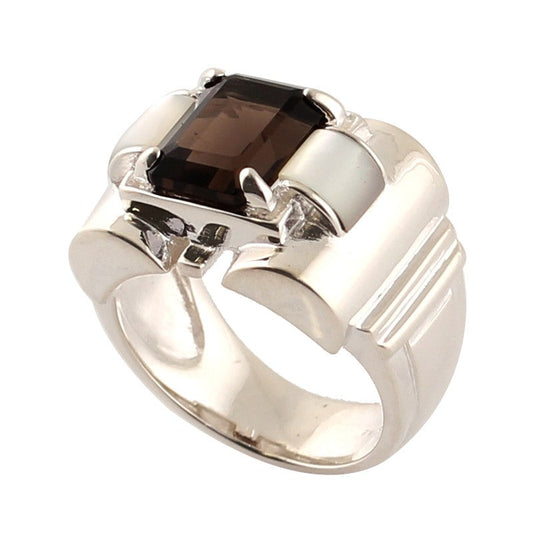 Bague Deborah Quartz Fumé
