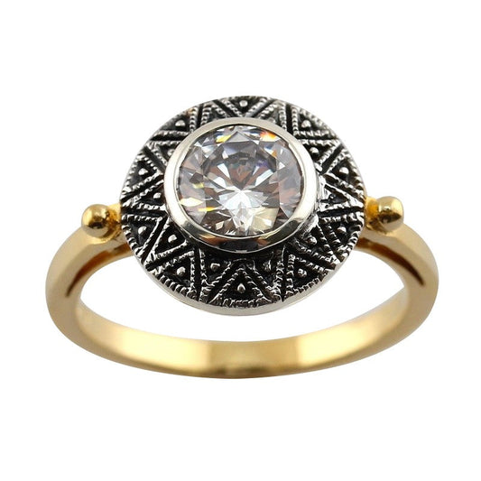 Bague Aline Vermeil Zircon
