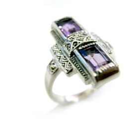 Bague Louane Amethyste