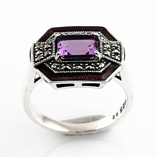 Bague Anna Améthyste